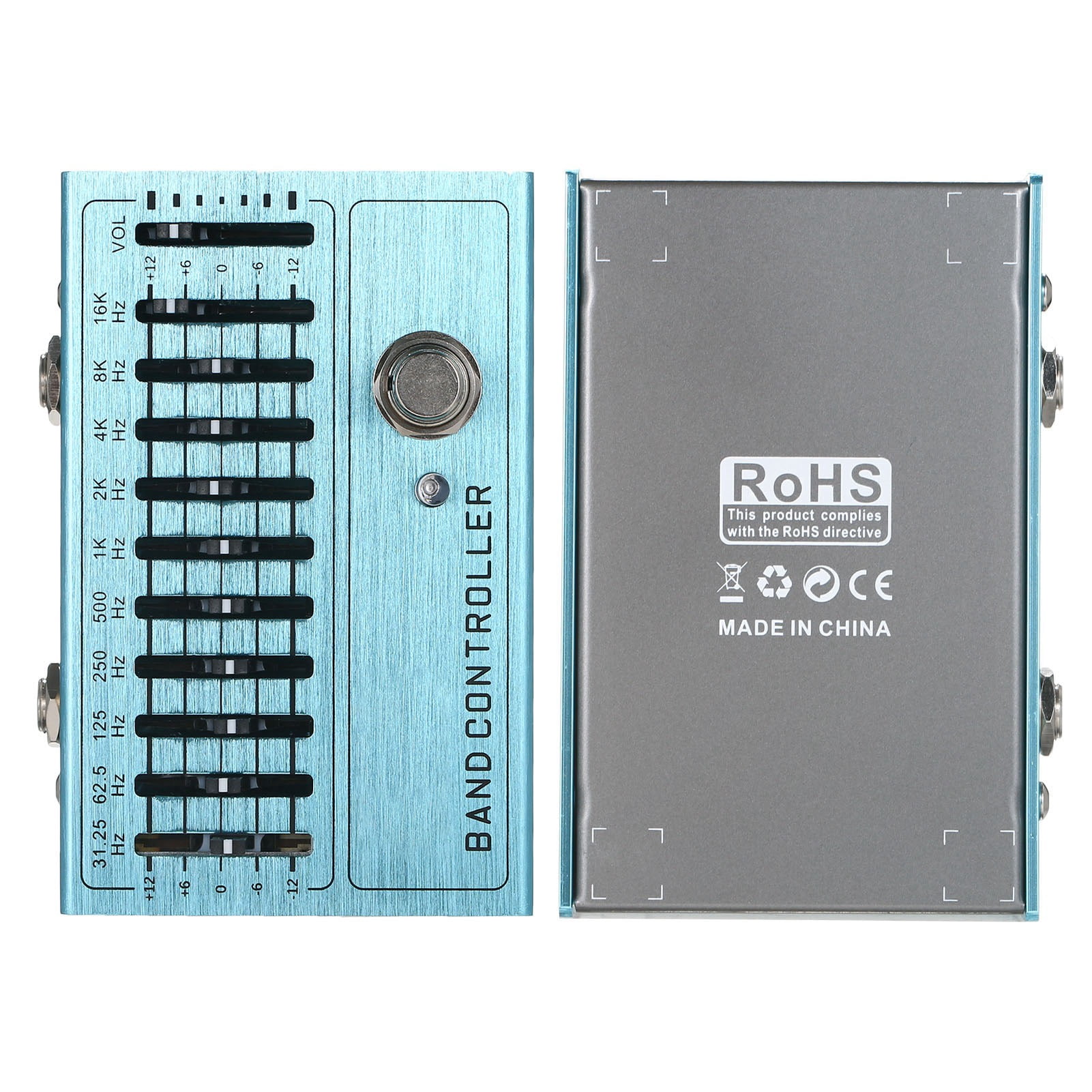 Guitar Effect Pedal Mini Guitar Equalizer Guitar Equalizer Bass And Guitar Effect Pedal Effect Pedal 10 Band EQ Guitar Effect Pedal Mini Guitar Equalizer With True Bypass For