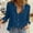 #538-Navy, variant on Wowcloth Women's Casual Shirt, Bamboo Linen Solid Color Button Front Long Sleeve for Daily and Office Wear