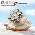 thumbnail image 3 of Electric Razors for Women Legs, 7D Rechargeable Body Shaver, IPX7 Waterproof Wet Dry Electric Shaver, Lady Hair Remover for Face Underarm Pubic, Champagne Gold, 3 of 8