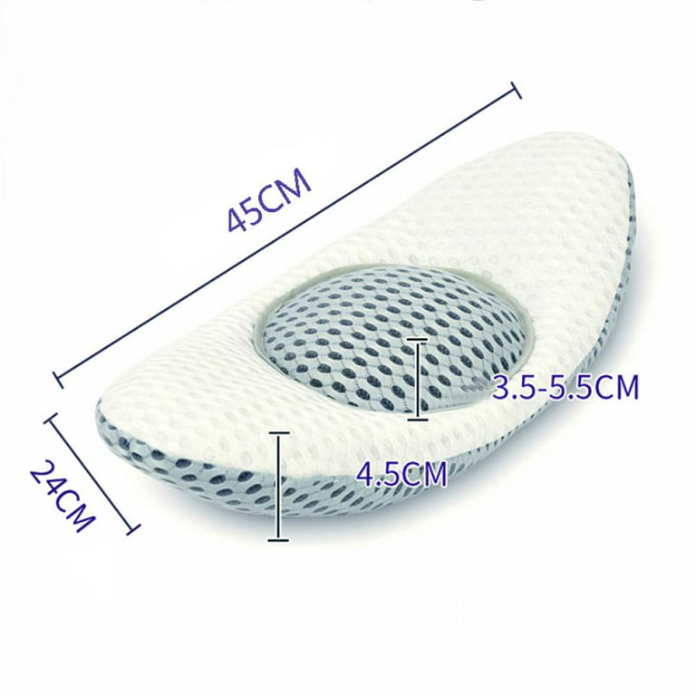 Fleece Back Support Pillow Back Cushion Non Slip Seat Cushion for Chair  Recliners Back Relax Lumbar Support Pillow Plush Cushion Thick Pad with