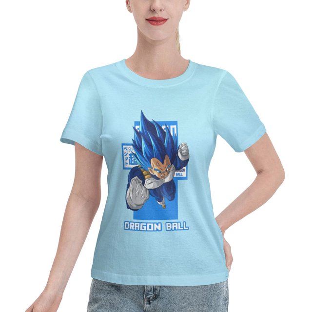 Women's Basic Short Sleeve T-Shirt Super Saiyan