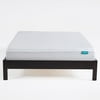 Contemporary Home Living 80" White and Gray Hybrid Medium Soft Queen Mattress with Cooling Zip Cover