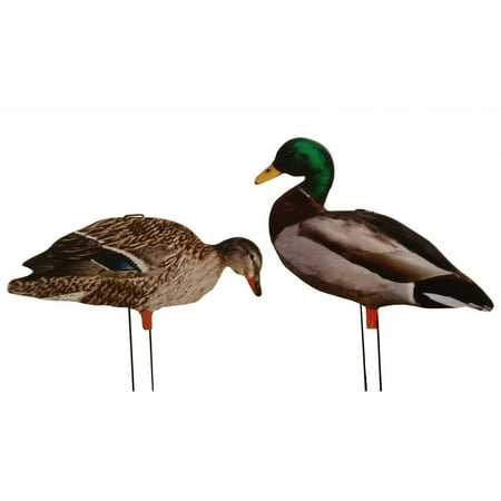 Big Als Decoys Life Like Mallard Duck Silhouette Decoys 12 Pack