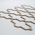 thumbnail image 4 of Ekena Millwork 23 3/8"W x 23 3/8"H x 1/4"T Large Casablanca Decorative Fretwork Wood Wall Panels, Birch, 4 of 13