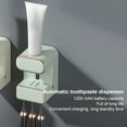 thumbnail image 2 of Exprimidor Automático Pasta Dientes Colgador Cepillo Eléctrico 1200mAh para Y Adultos, 2 of 9