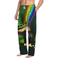 thumbnail image 2 of Disketp St. Patrick'S Day4 Men'S Pajama Pants - Ultra Soft Fleece Sleep And Lounge Pants (Size: S-Xxl), 2 of 9