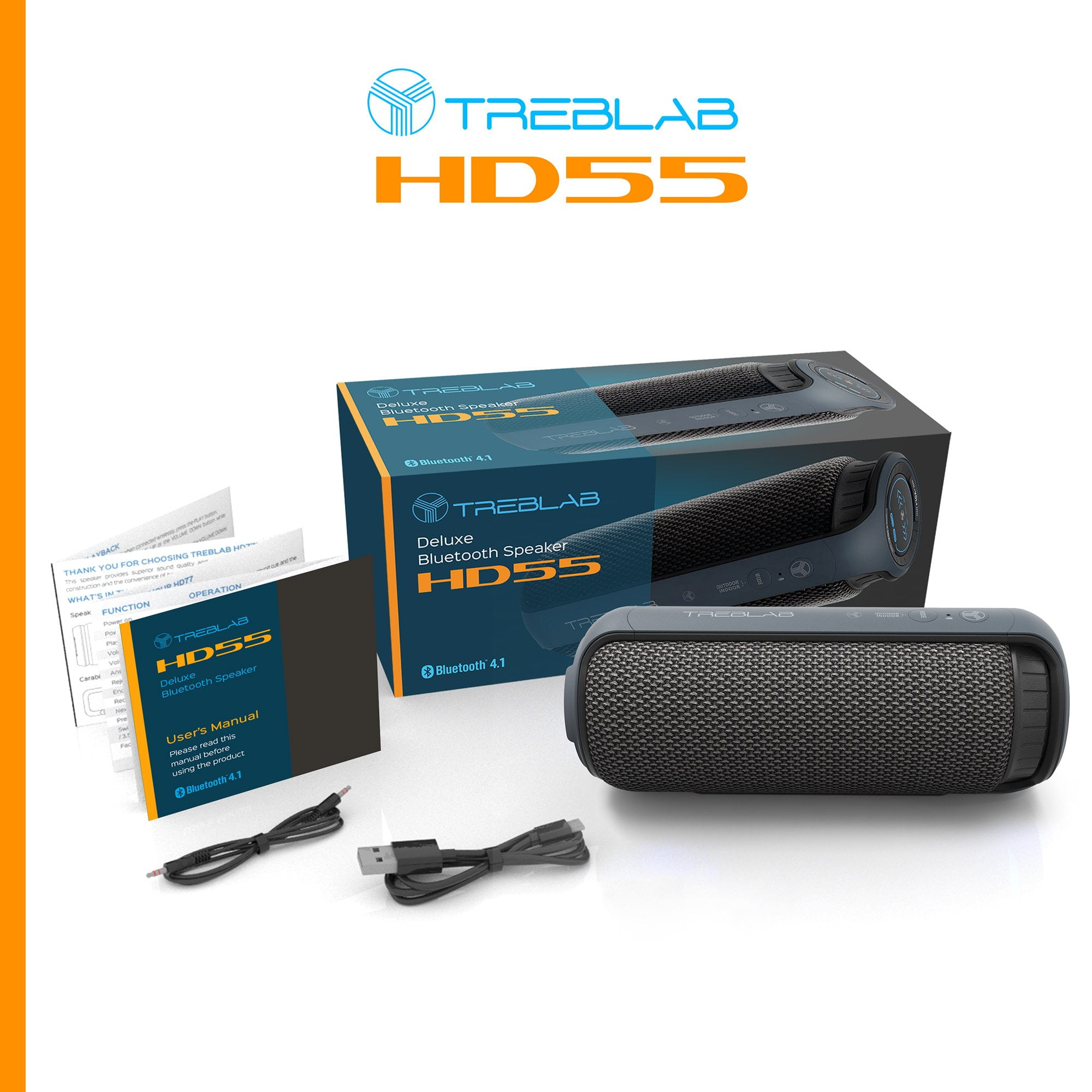 treblab hd55 best bass speaker
