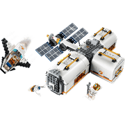 LEGO City Space Lunar Space Station 60227 Building Set with Toy Shuttle