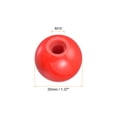 thumbnail image 2 of Unique Bargains Boutons de Boule Filetés 1,37 Pouces Dia M10 Femelle Fil Thermodurcissable Rond Poignées de Boule, Rouge 6 Pack, 2 of 5