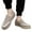 Khaki, variant on Mens Slip on Loafers Fashion Casual Walking Driving Work Flats Low Top Canvas Shoes for Men