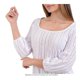 thumbnail image 4 of Blusa Ocean Pacific Talla CH Blanco Manga al codo, 4 of 4