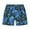 Blue, variant on Edvintorg 2-12Years Kids Swim Trunks For Boys Summer Vacation Printed Casual Shorts Toddler Beach Shorts Swimsuit Kids Quick Dry Swimwear Athletic Shorts