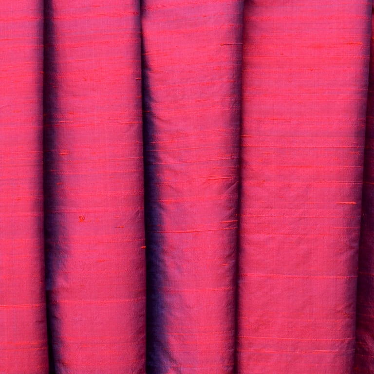 Red and Ink Blue Silk Fabric by the Yard, 41 Inch Red Ink Blue Dupioni Silk  Fabric, Slub Silk Weave Fabric for Drapes, Curtain, Bridal Dress -   Israel