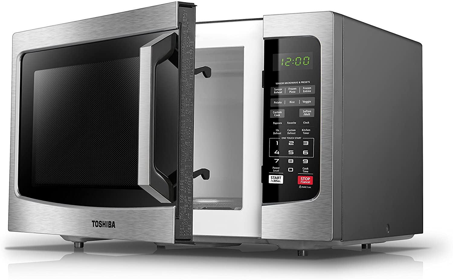 Toshiba EM131A5C-SS 1.2-cu. ft. Counter Top Microwave Oven, S.S. (Used –  Gulf Asset Recovery