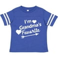 thumbnail image 3 of Inktastic I'm Grandma's Favorite with Arrow and Hearts Boys or Girls Toddler T-Shirt, 3 of 5