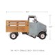 thumbnail image 4 of TOOARTS Estante para vinos de camionetas Decoración de estantes para vinos Artesanía Tooarts Escultura de hierro, 4 of 6