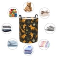thumbnail image 4 of Fotbe Funny Fox by the Field Cesto de Ropa con Asas, Cesto Impermeable de Gran Capacidad, Bolsa de Lavado para Dormitorio, Cesto de Ropa con Ruedas y Asas-Medium, 4 of 6