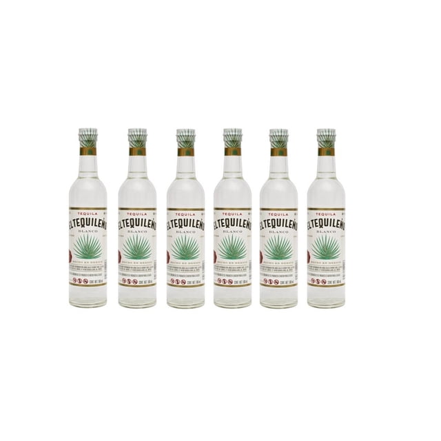 Pack de 6 Tequila El Tequileño Blanco 500 ml