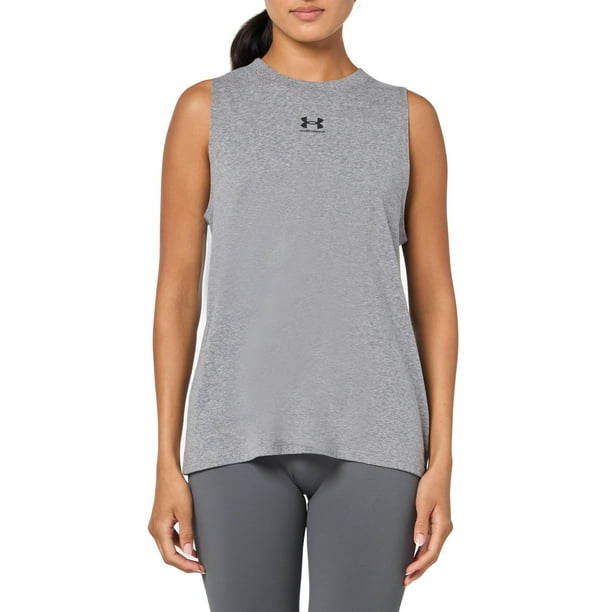 Camiseta musculosa Rival para mujer Under Armour, talla grande