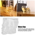 thumbnail image 3 of Vasos de alcohol, vasos de whisky con diseño de calavera para vodka, licor, 3 x 80 ml ER, 3 of 4