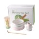 thumbnail image 3 of Matcha set Matcha Bowl de regalo de spout kit de té de té japonés tradicional para amigos amigos adultos principiantes Gradiente rosa, 3 of 9