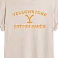 thumbnail image 3 of Yellowstone - Y Dutton Ranch Logo - Juniors Ideal Flowy Muscle T-Shirt, 3 of 6