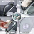 thumbnail image 4 of 2 Piece Self Draining Leaf Soap Holder Soap Dish with Silicone Suction Cup, Plastic Soap Container for Kitchen Toilet Bathroom, 4 of 5