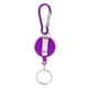 thumbnail image 4 of Llavero con clip de cadena de tracción, 3 piezas de cuerda de nailon, mini llavero telescópico antipérdida, hebilla de llavero retráctil, rendimiento inigualable, 4 of 14