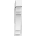thumbnail image 2 of 7"W x 30"D x 30"H Merced Architectural Grade PVC Outlooker with Block Ends, 2 of 8