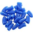 thumbnail image 1 of 20Pcs Soft Silicone Pet Dog Cat Kitten Paw Claw Control Sheath Nail Caps Covers - Blue S, 1 of 6