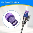 thumbnail image 4 of Washable Filter For Dy*son V12 Slim V12 Detect Slim SV20 Cordless Vacuum Accessory Post Filter HEPA Filter Replacement Part, 4 of 9