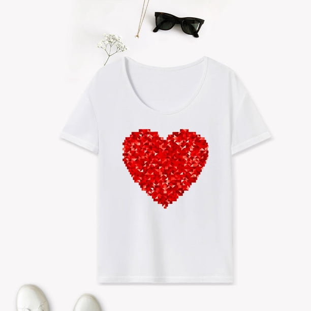 Camiseta Mujer Cuello Redondo, Camiseta Básica Mujer para , Senderismo, Caminar Por La Calle M