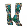 thumbnail image 4 of Tropical Floral Stockings Ladies Hawaiian Designs Socks High Quality Korean Socks Autumn S, 4 of 7