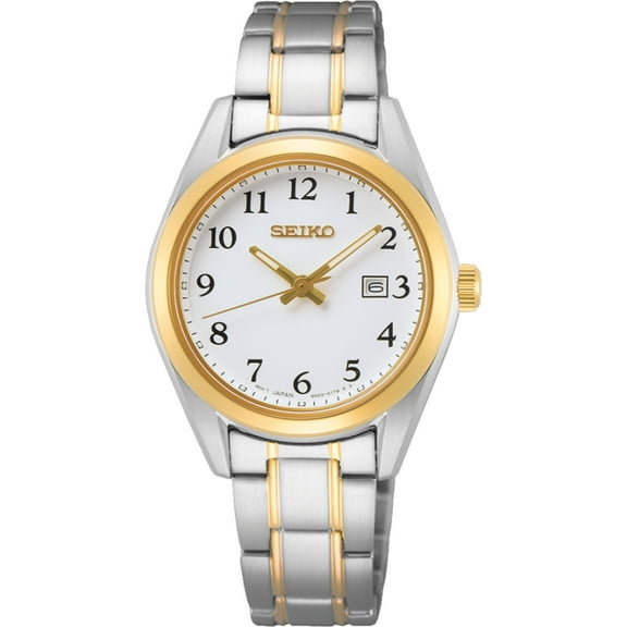 Seiko Core Quartz White Dial Ladies Watch SUR466P1