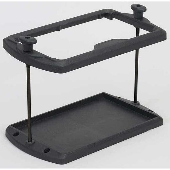 Moeller Marine Battery Tray 042215 For 24 Series Batteries; Plastic With Stainless Steel Hold Down Rod; For Marine Applications