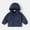 Navy, variant on Boys Hooded Windbreaker Jacket Lightweight Zip Up Water Resistant Windproof Spring Fall Outerwear Beige,Size 2-3 T