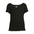 thumbnail image 5 of Wonder Nation Girls Kid Rib Top, Sizes 4-18 & Plus, 5 of 5