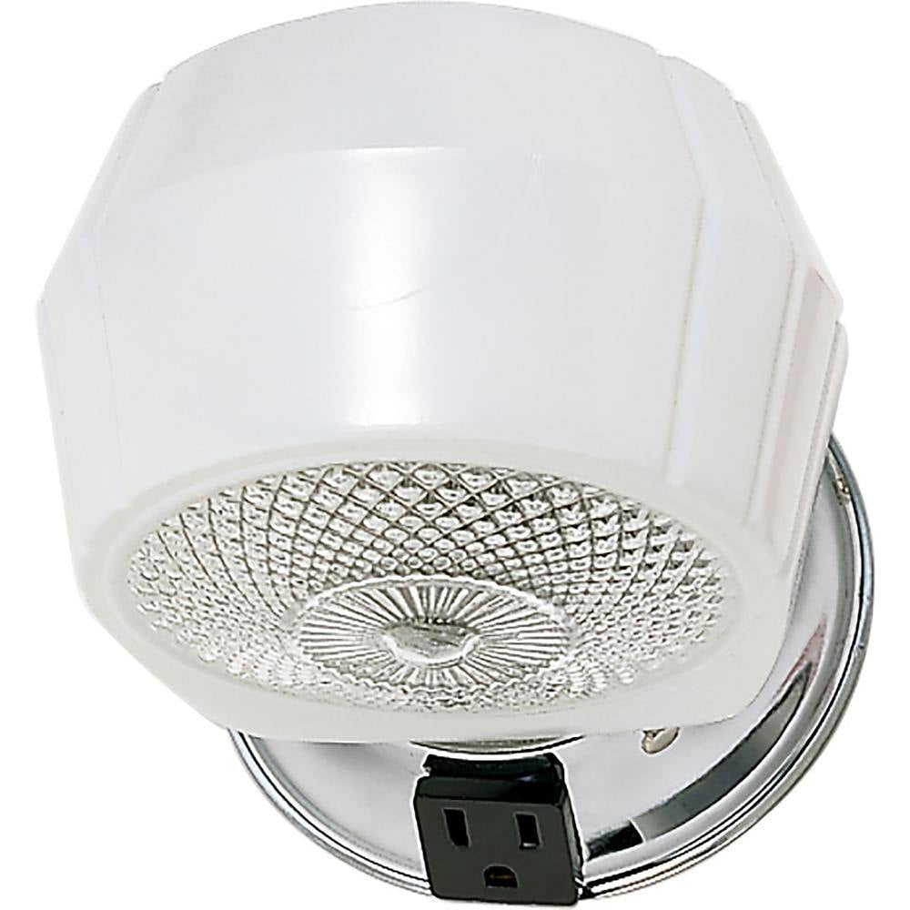 Nuvo 77-121B - BATH GLASS CHROME BRACKET W/CO