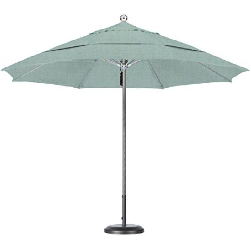 California Umbrella 11' Allure Series Patio Umbrella With Stainless