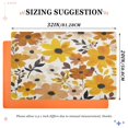 thumbnail image 6 of Yayeee Doormat for Inside 20"x32" Absorbent Low-Profile Washable Non-Slip Rubber Backed Entryway Rug, Yellow Flowers, 6 of 8