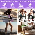 thumbnail image 7 of Sophproton 30 Pairs Women's Mid Calf Socks Breathable Mesh Moisture-Wicking Casual Athletic Stretch 30 Color Assortment Bulk Socks for Women Teens, 7 of 7