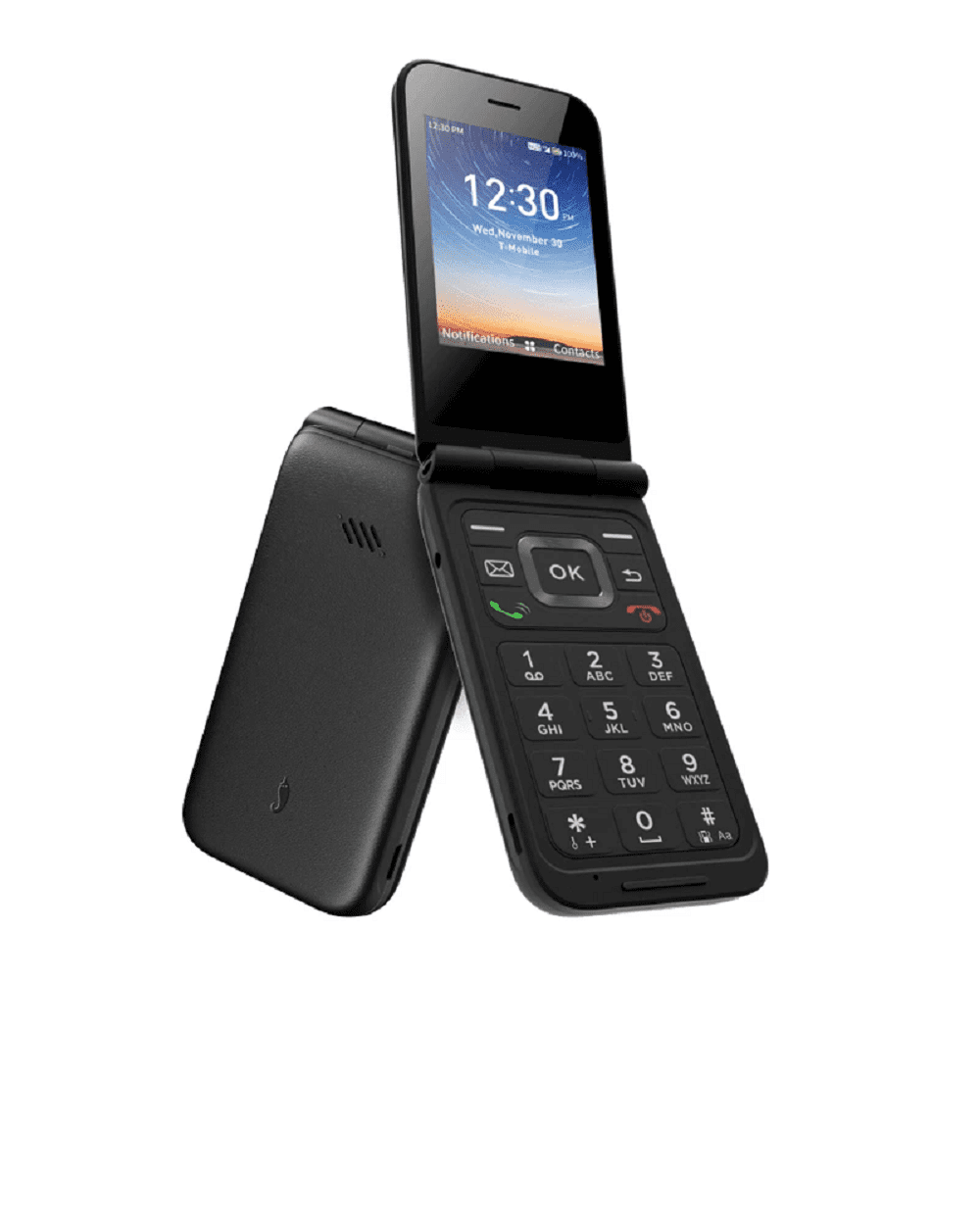 HotPepper Tabasco HPPL62A 8GB Black Flip Phone for T-Mobile Only