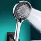 thumbnail image 5 of Cabezal De Ducha De Mano De Alta Presión, 5 Modos De Rociado, Plástico Abs Gris O Plateado, Boquillas Antiobstrucción Para Agua Dura, Aumenta El Flujo De Agua Para Personas Mayores., 5 of 9
