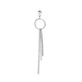 thumbnail image 2 of HOARBOEG Boucles d'Oreilles pour Femmes Chaîne Occidentale Style Punk Longues Boucles d'Oreilles à Franges, 2 of 3