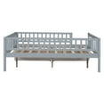thumbnail image 4 of JERFIT Full Size Daybed Wood Bed with Two Drawers Gray, 4 of 9