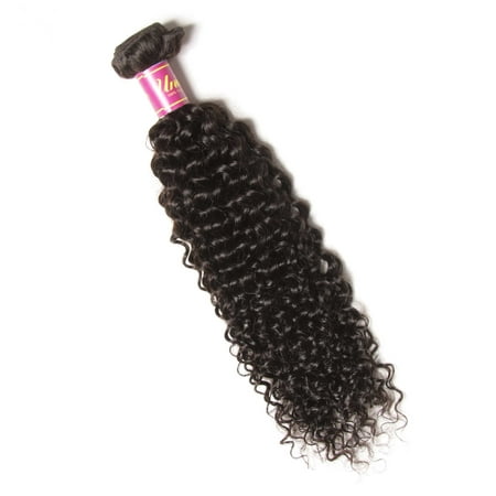 UNICE HAIR Malaysian Curly Weave Human Hair Remy Hair Bundles 100% Natural Color Hair Weaving, (Best Curly Weave For Swimming)