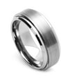 thumbnail image 2 of Men Women Tungsten Carbide Wedding Band Ring 8mm Comfort Fit Beveled Edges For Men & Women, 2 of 3
