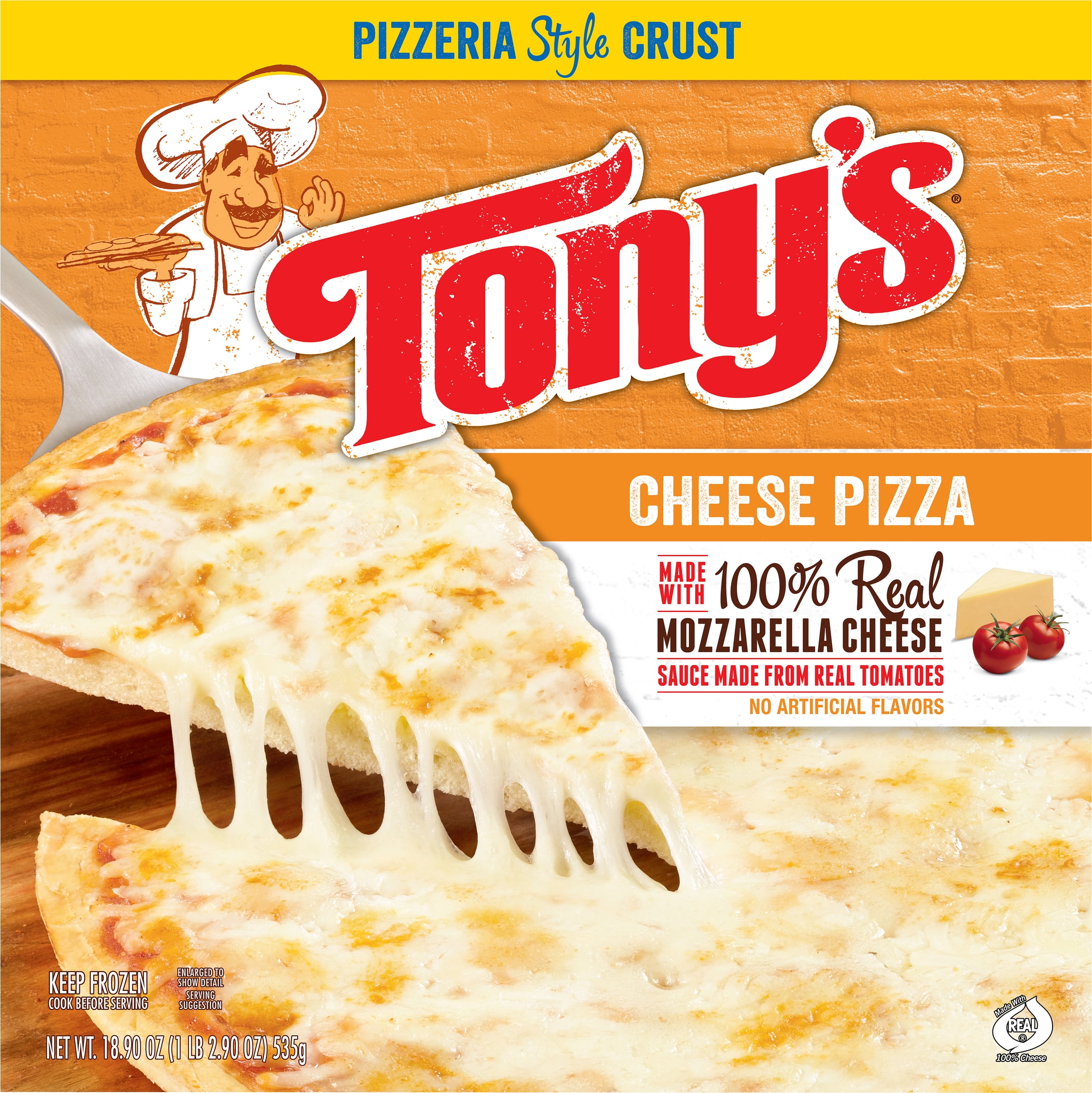 Tony S Pizzeria Style Pizza Large Cheese 18 90 Oz Walmart Com Tony S Pizzeria Style Pizza Large Cheese 18 90 Oz Walmart Com