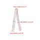 thumbnail image 3 of Tirantes de sujetador INSPIRE CHIC para mujeres, 2 pares, ancho de 10/12/15/18/20 mm, tirantes elásticos ajustables y estirables, color blanco puro, 15 mm, 3 of 5