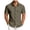 Green-w, variant on Men's Seersucker Short Sleeve Button Down Linen Shirts Casual Summer Beach Vacation Tops XXXL